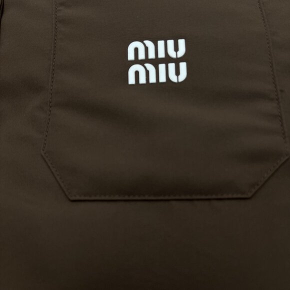 miumiu 25ss new technical hooded down jacket - Picture 5 of 7